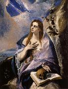El Greco Mary Magdalen in Penitence oil painting artist